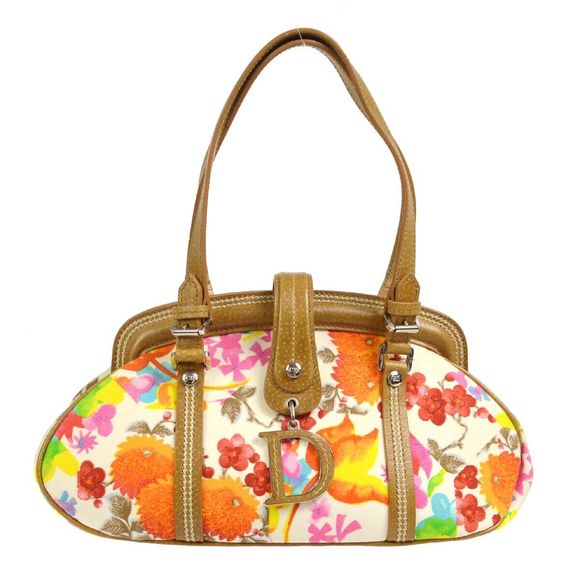 Dior Bags Christian Dior Flower Pattern Handbag 8684d0b Poshmark
